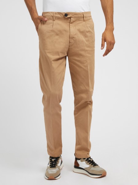 Hiszem, Slim Fit Chino Nadrág Bézs