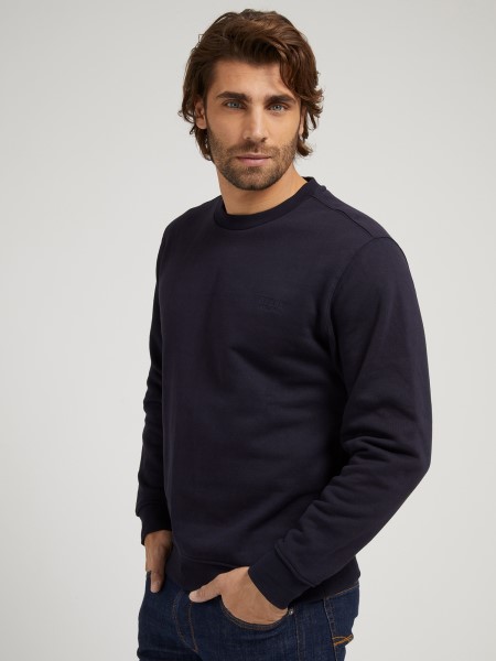 Kék Elülső Logós Pulóver Tipp