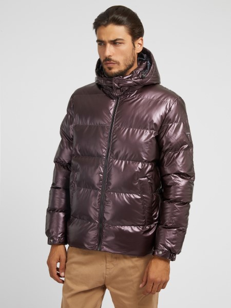 Hiszem Fém Megjelenésű Puffer Rose Gold