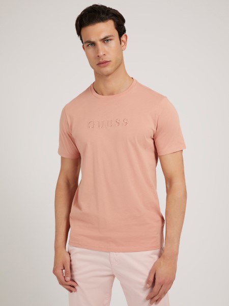 Rózsaszín Tónus-on-tone Logós Póló Találgatás