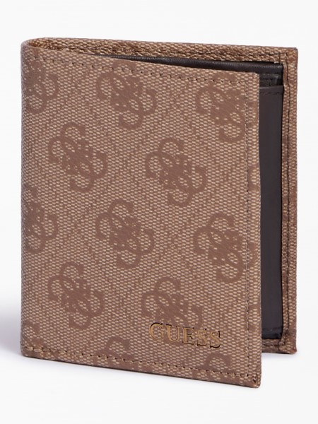 Vezzola 4g Logós Pénztárca Barna Tipp