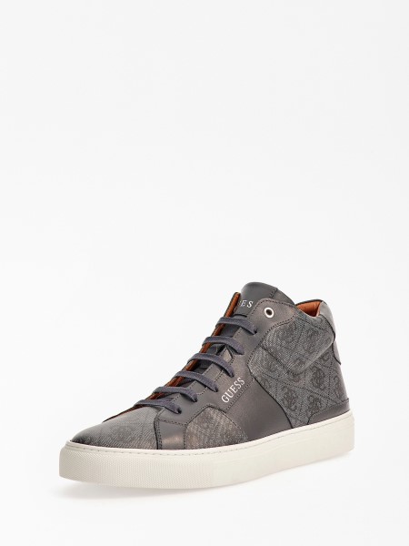 Fekete Ravenna 4g Logós Magas Szárú Tornacipő Hiszem