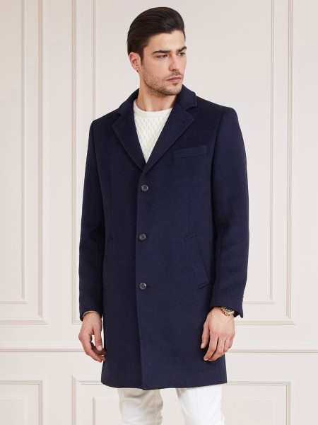 Marciano Gyapjú Keverék Kabát Hiszem Kék