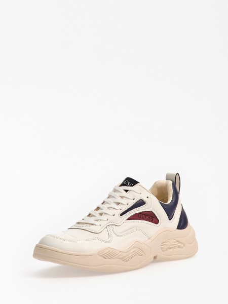 Fehér Bőr Bassano Futócipő Hiszem