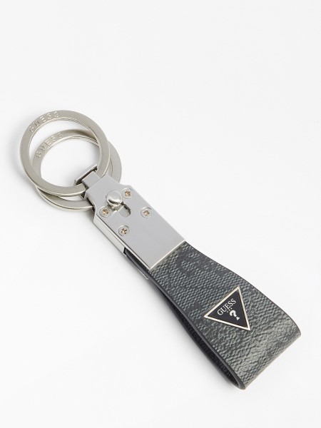 Hiszem Fekete Vezzola 4g Logós Kulcstartó