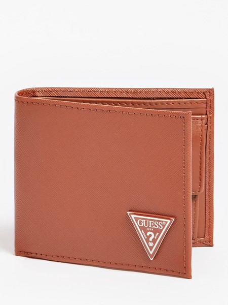 Certosa Saffiano Pénztárca Barna Találgatás