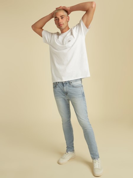 Világoskék Vékony Farmer Nadrág Tipp