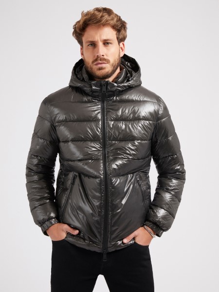 Szabályos Szabású Párnázott Kabát Szürke Hiszem