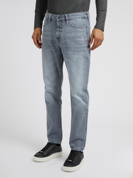 Fekete Normál Szabású Farmer Nadrág Tipp új Trend