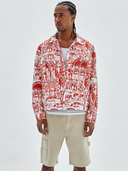 Hiszem, Fehér Multi, Mindenhol Nyomott Kabát