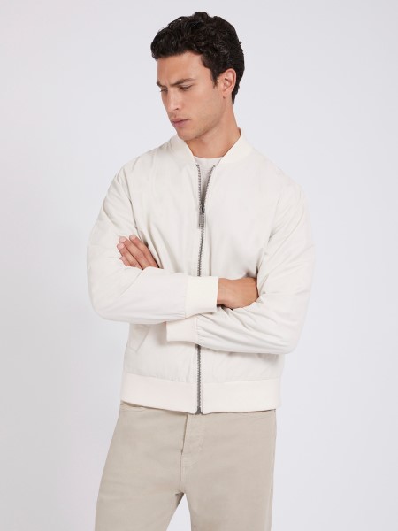 Megfordítható Maxi Print Bomber Szürke Tipp