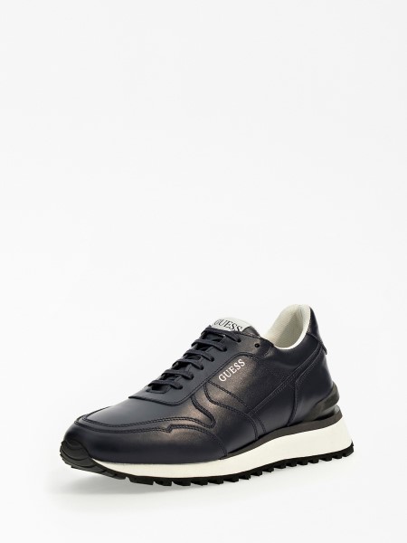 Valódi Bőr Varese Futócipő Hiszem Kék