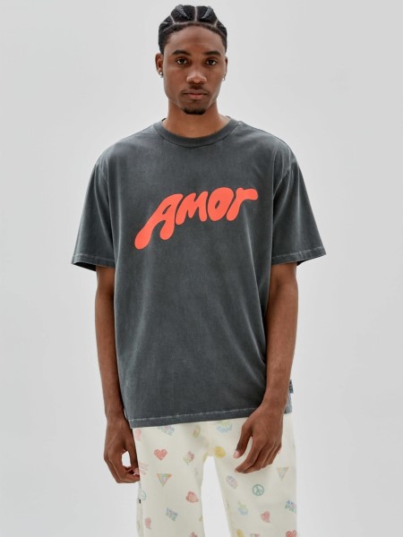 Hiszem Elöl Nyomott Póló Fekete