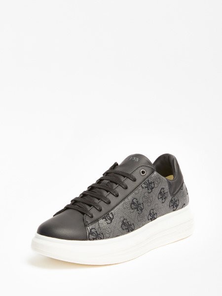 Vibo 4g Logós Tornacipő Guess Fekete