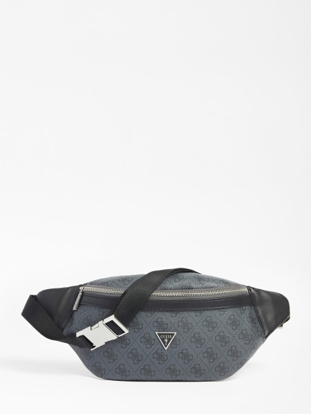 Fekete Guess Vezzola Okos övtáska