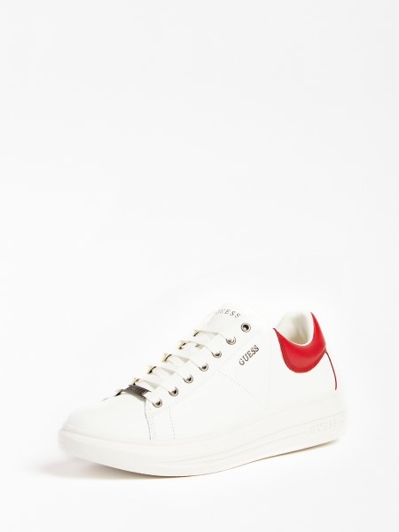 Hiszem Vibo Bőr Keverék Tornacipő Piros Multi