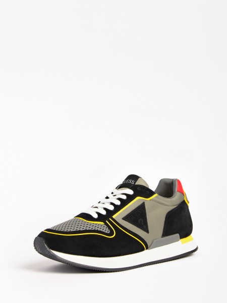 Hiszem Szürke Több Potenza Velúr Betétes Futócipő