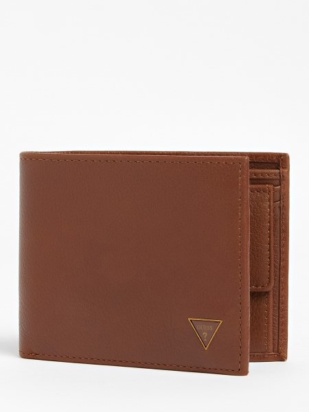 Hiszem Scala Valódi Bőr Pénztárca Barna