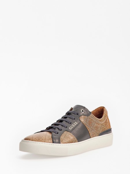 Gondolom Bézs Ravenna 4g Logóval Ellátott Alacsony Szárú Tornacipő