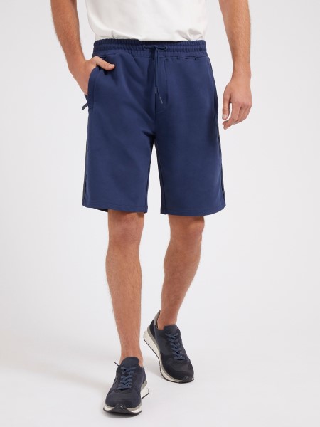 Logószalagos Rövidnadrág Kék Tipp