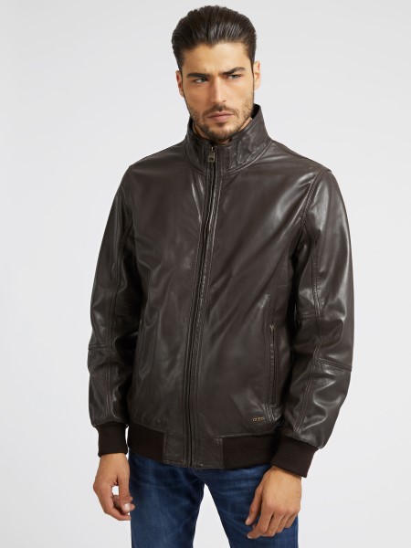 Gondolom Barna Valódi Bőrkabát