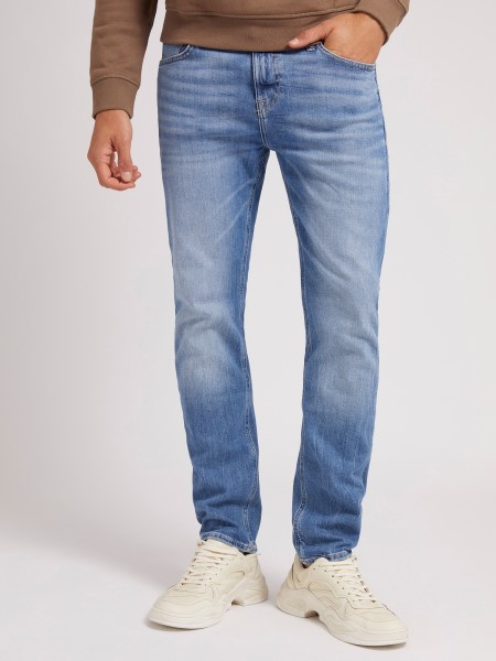 Trend Kék Guess Slim Fit Farmer Nadrág