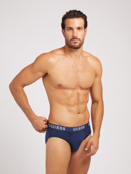 Kék Tippcsomag 3 Db Logóval Ellátott Rövidnadrág