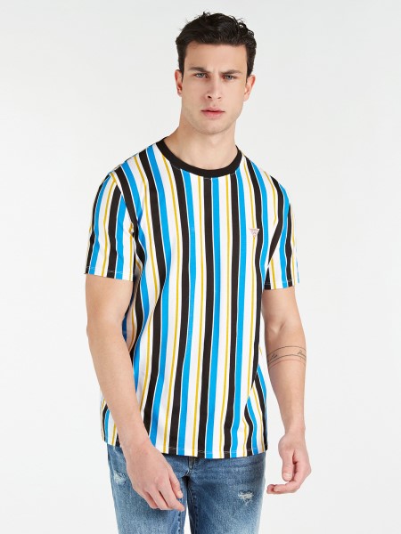 Többszínű Mintás Csíkos Póló Találgatás