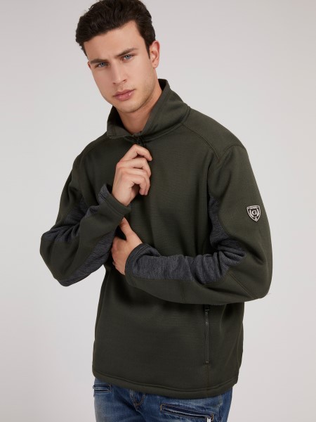 Cipzáras Pulóver Tipp Zöld