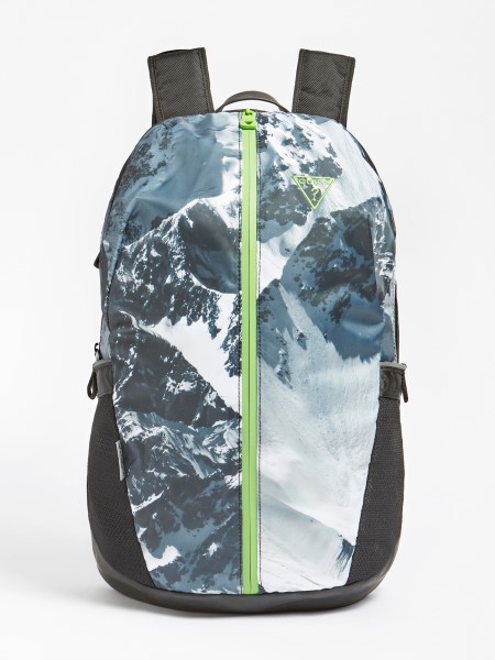 Tech Essential Nyomtatott Hátizsák Fekete Több Tipp