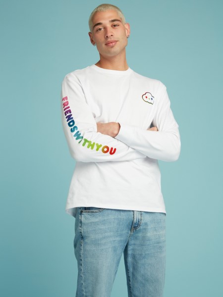 Hiszem, Fehér Elhelyezett Nyomtatott Póló