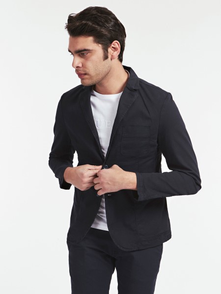 Hiszem Slim Fit Blézer Kék Multi