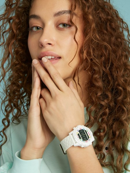 Digitális óra Hiszem Többszínű Minta