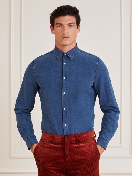 Kék Guess Marciano Slim Fit Farmer Ing