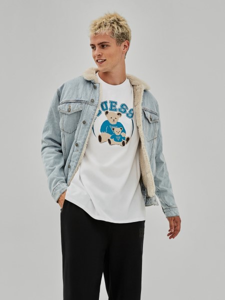 Hiszem, Világoskék Hátsó Mintás Vékony Farmerdzseki