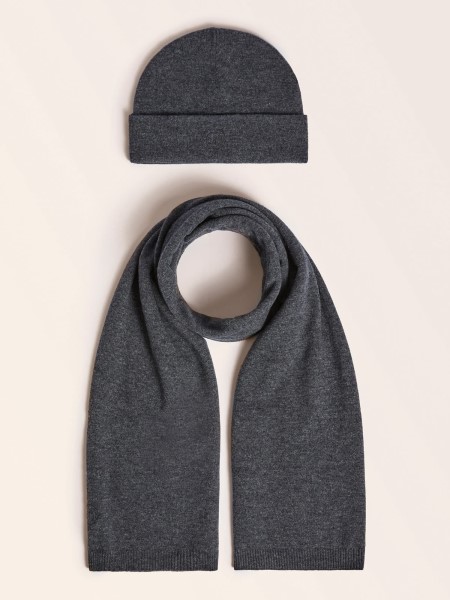 Hiszem Marciano Sál és Sapka Doboz Szett Barna Multi