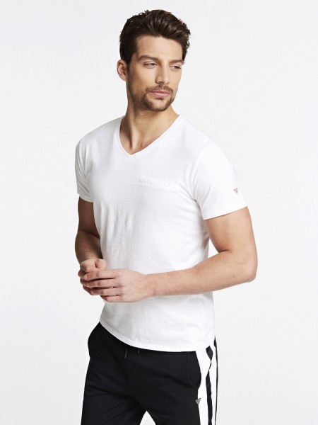 Tipp Legénységi Nyakú Póló Fehér