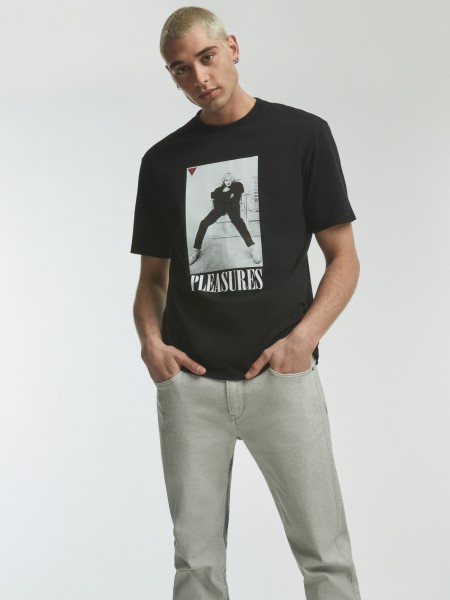 Fekete Elülső Mintás Póló Tipp