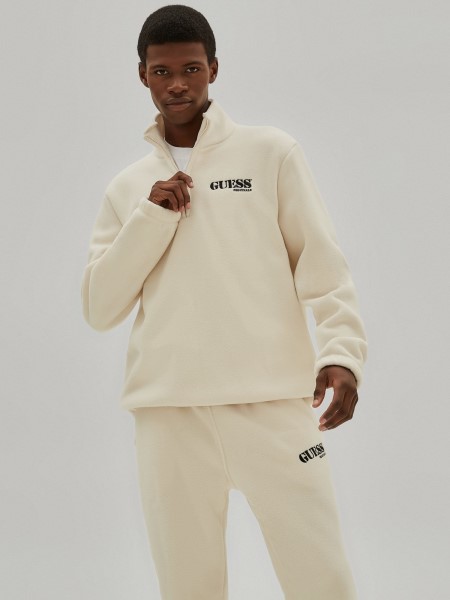 Cipzáras Pulóver Fehér Tipp