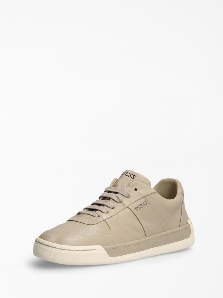 Szürke Multi Strave Valódi Bőr Tornacipő Tipp