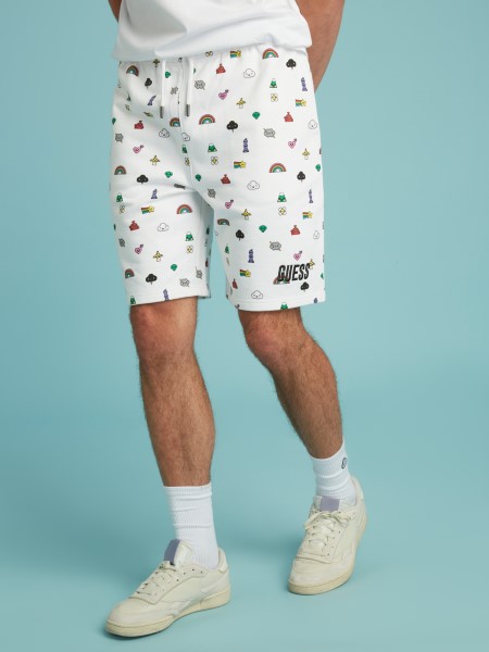 Fehér Multi Guess Rövidnadrág Az Egész