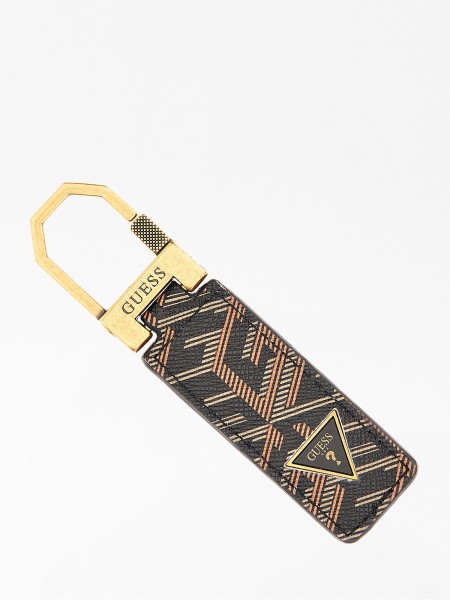 Fekete Tipp Ederlo G Kocka Logós Kulcstartó