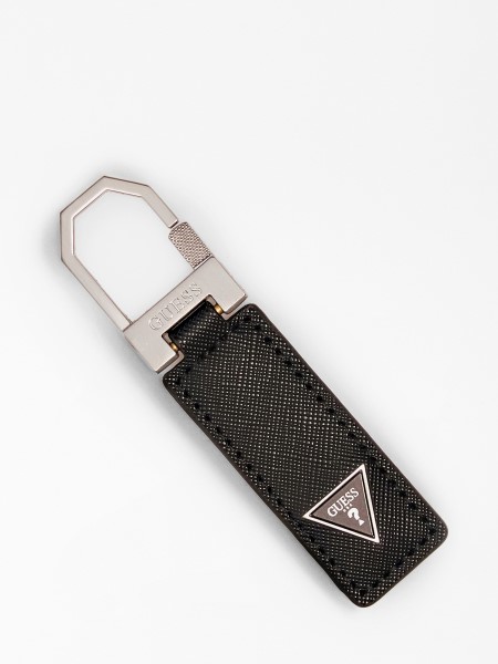 Certosa Saffiano Kulcstartó Hiszem Fekete