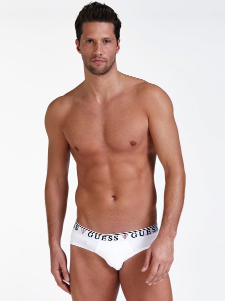 Hiszem Fehér Multi Pack 3 Alsónadrág Logószalaggal