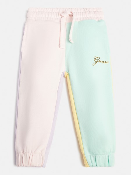 Hiszem Többszínű Minta Színes Blokk Aktív Nadrág