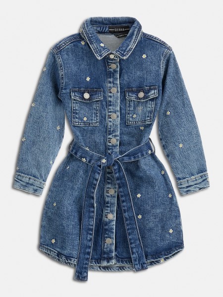 Hiszem, Kék Hímzett Ruha