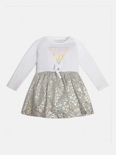 Elülső Logós Ruha Hiszem Fehér