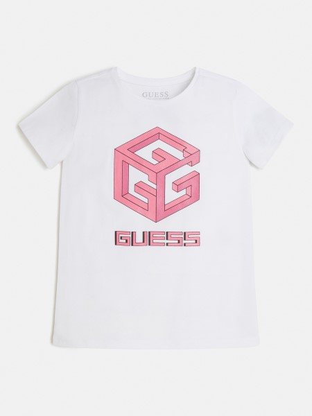 Trend Guess Fehér Elülső Logós Póló új