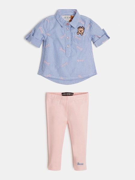 Hiszem Ing és Nadrág Szett Világoskék