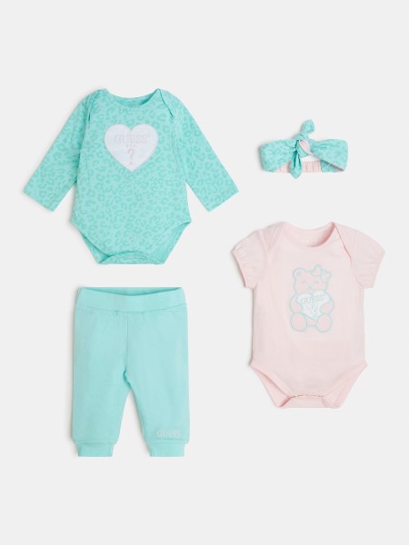 Több Rózsaszín Guess Pamut Szett